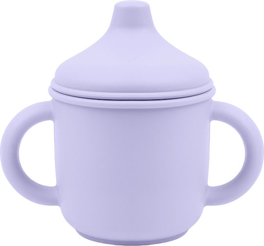 Baby Cloud Детско Пиенце от Силикон Лилаво 150ml
