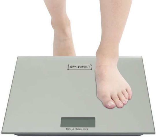 Royalty Line Digitale Badezimmerwaage 180kg Silber RL-PS3