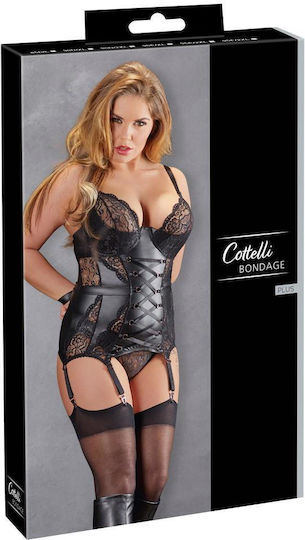 Corset cu Jartieră Cotelli Bondage