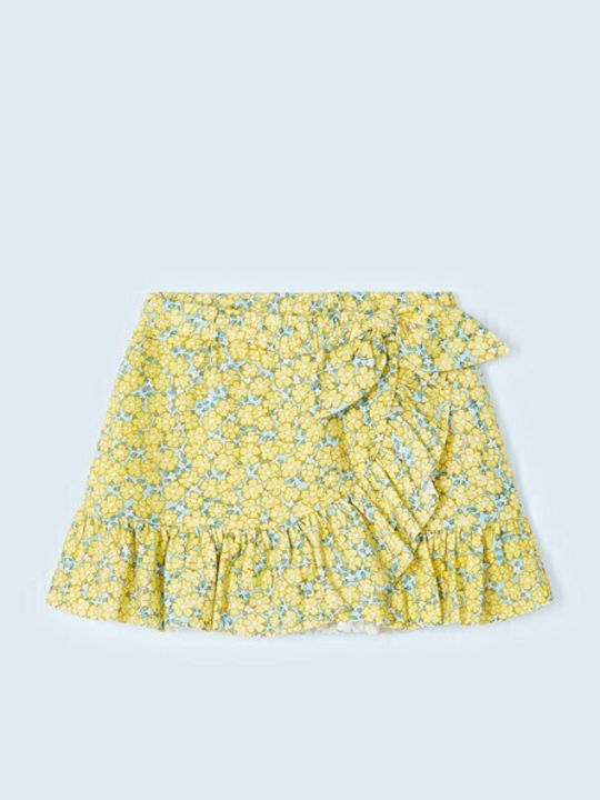 Fustă pentru Copii Floral Galbenă