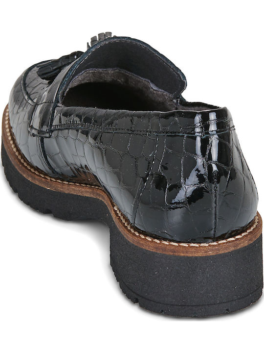 Damen Mokassins in Schwarz Farbe