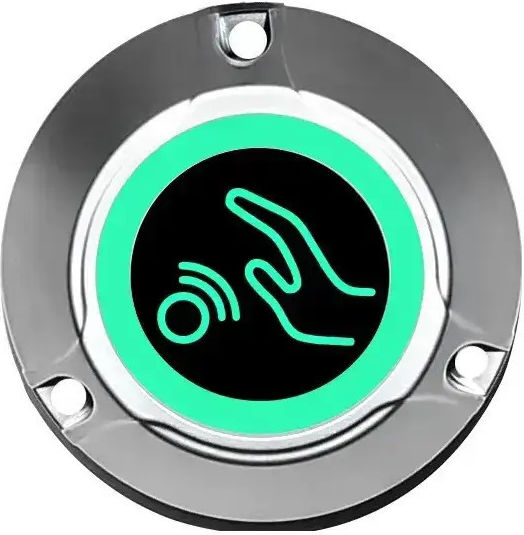 Mentor Acs035 Buton De Ieșire Fără Atingere Control Acces Senzor Infraroșu No Nc Com 12-24v Montaj Pe Suprafață Iluminat Plastic