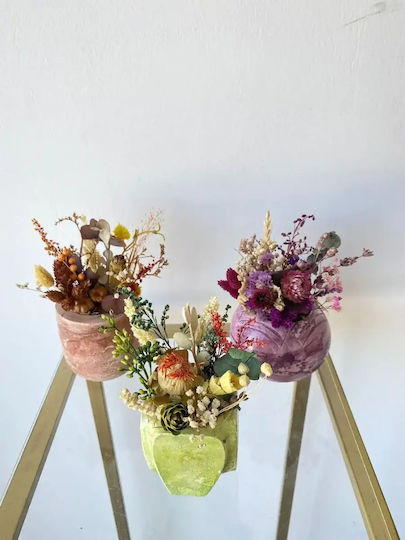 Vază Decorativă Flori Artificiale Seria A620 17x5.5x9 Cm 30332