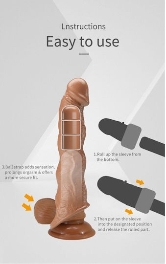 Pretty Love Extensie Penis 11" Maro