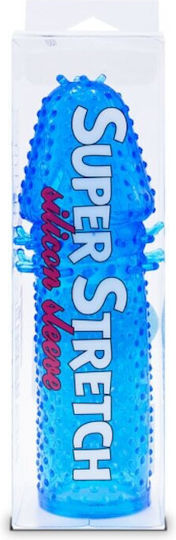 Seven Creations Super Stretch Extensie De Penis Manșon De Silicon Albastru