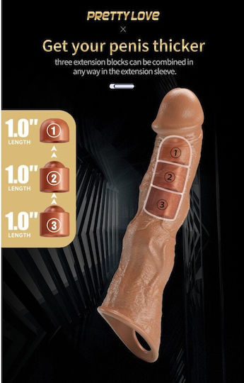 Pretty Love Extensie Penis 11" Maro