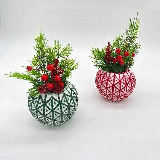 Ghiveci Decorativ Flori Artificiale Seria A620 17x5.5x9 Cm 30373