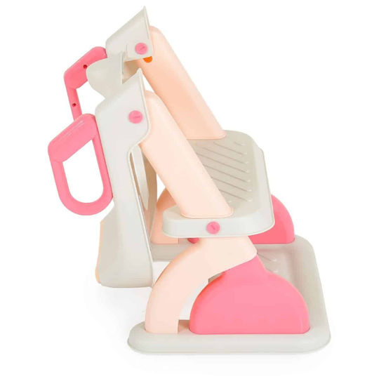 Cangaroo Toddler Toilet Seat Murray Blue with Footrest, Handles & Cushion