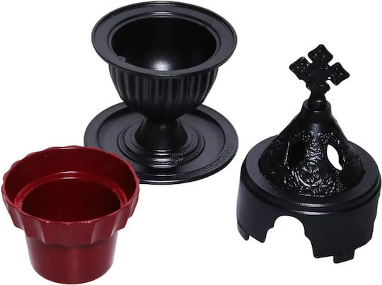 Metallisches Klassisches Vigilölampen Metallisches Glas 1 Stück Gold Antike