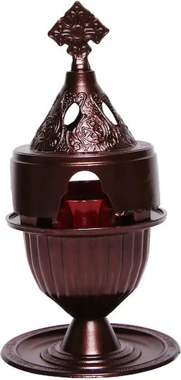Metallisches Klassisches Vigilölampen Metallisches Glas 1 Stück Grau