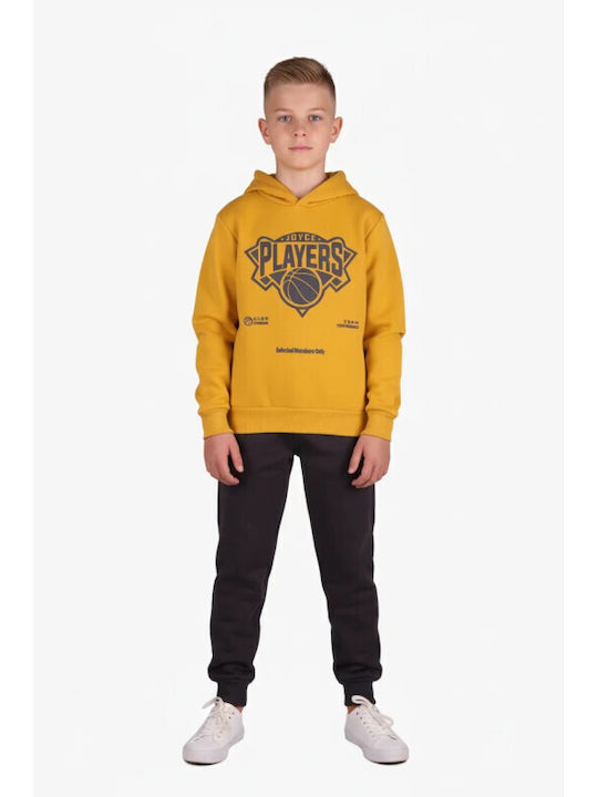 Kids Sweatpants Set Yellow