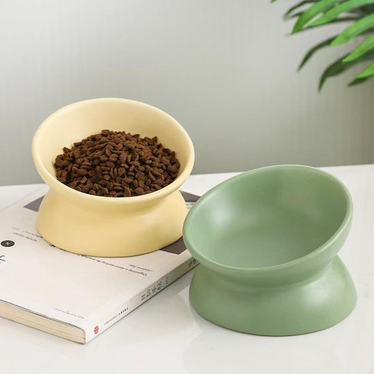 Ceramic Food & Water Bowl for Cat 200ml