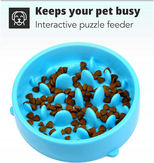 Plastic Food Bowl for Dog 19.5cm