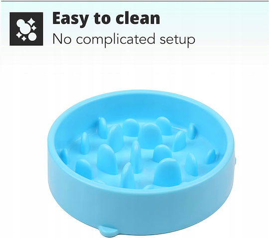 Plastic Food Bowl for Dog 19.5cm