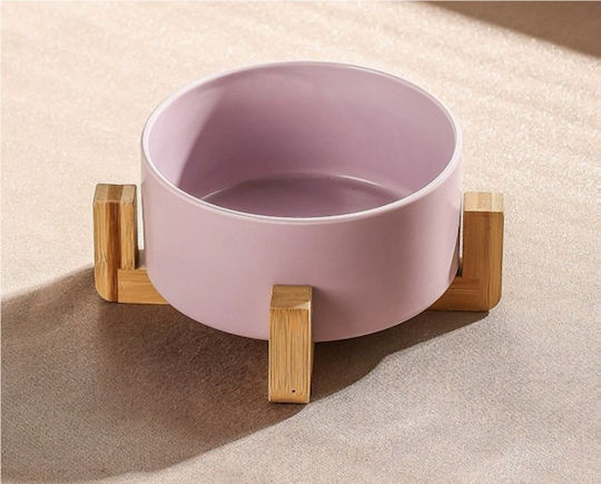 Denik Pets Ceramic Food & Water Bowl for Dog & Cat