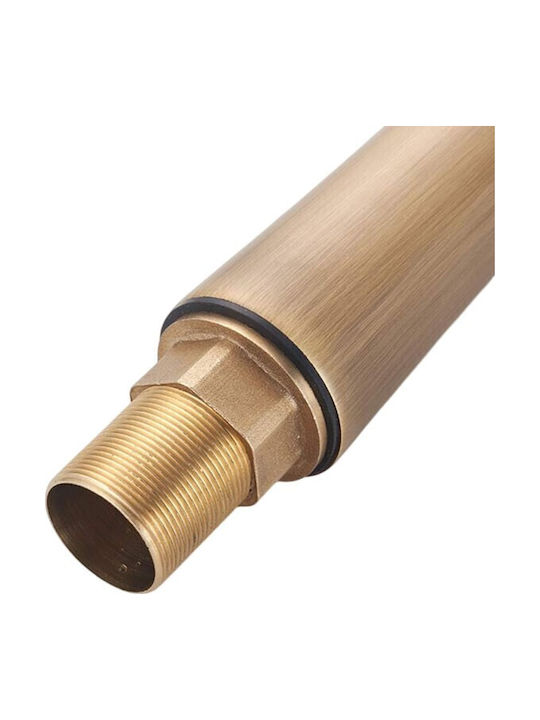 Baterie Amestecare pentru Chiuvetă Retro Bronzată