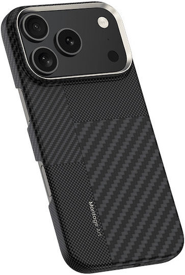 Benks Montage Magnetic Armor Air Kevlar Case Metal Frame 600d+1500d Mb69 Iphone 17 Pro Black