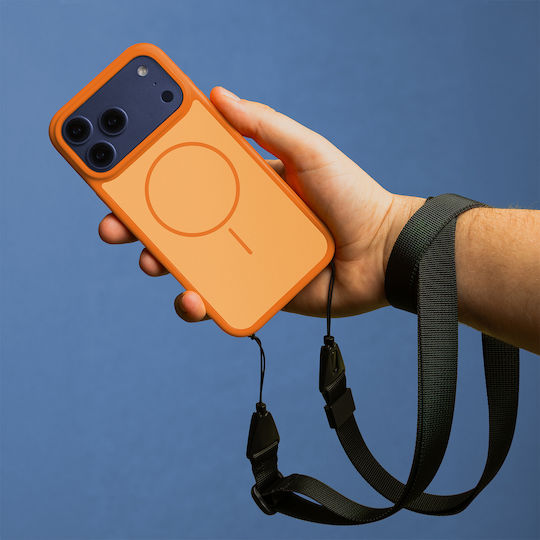 Frame Thin Mag Case Iphone 16 6 1" Orange
