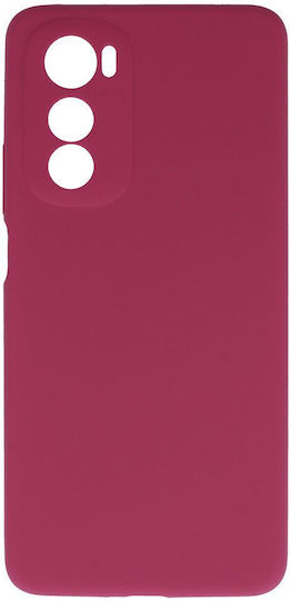 Back Cover Silicone / Plastic Burgundy (Motorola Edge 30)