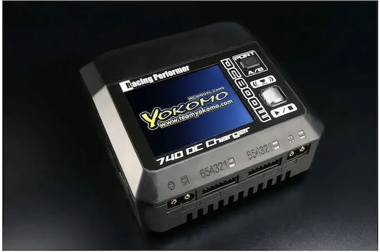 Yokomo Racing Performer Rp 740dc Încărcător Dual 2x400w Premium