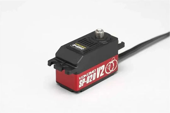 Programmable Red Servo Yokomo Sp 02d V2 Coreless 12 Kg Sp 02dv2r