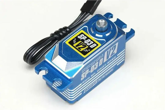 Programmable Brushless Blue Servo Yokomo Sp 03d V2 18 Kg Sp 03dv2bl