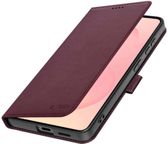Tech-Protect Wallet Σιλικόνης Μπορντό (Galaxy S26 Ultra)