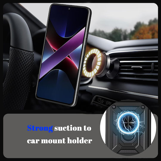 Techsuit Camshield Series Задна корица Черен (Poco F8 Pro)