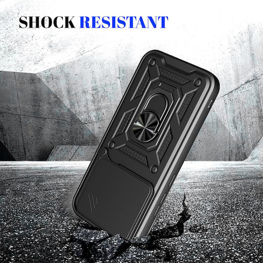 Techsuit Camshield Series Задна корица Черен (Poco F8 Pro)