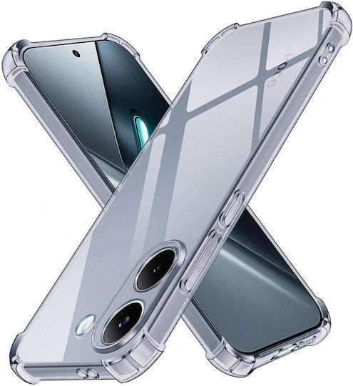 Techsuit Huse Telefoane Shockproof Transparent Silicon Xiaomi Poco X8 Pro Negru Fumuriu