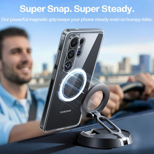 Torras Guardian-mag Задна Корица Силикон Прозрачен (Galaxy S26 Ultra)