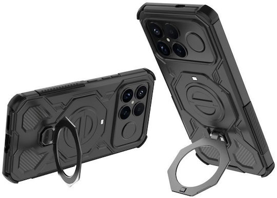 Tech-Protect Back Cover Silikon Schwarz für Poco F8 Ultra