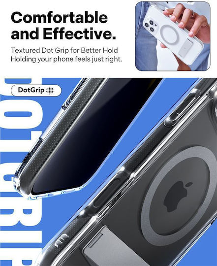 Caseology Capella Umschlag Rückseite Silikon Transparent (iPhone 16 Pro)