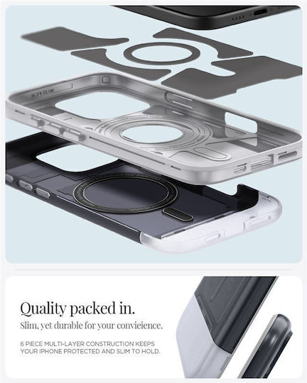 Spigen Classic C1 Back Cover Silicone Graphite (iPhone 16 Pro Max)
