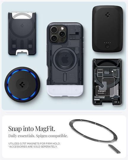 Spigen Classic C1 Back Cover Silicone Graphite (iPhone 16 Pro Max)