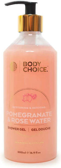 Body Choice Feuchtigkeitsspendendes Schaumbad mit Duft Granatapfel 500ml