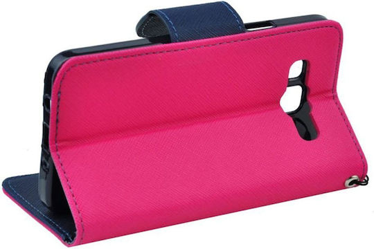 Brieftasche Synthetisches Leder Fuchsie (Galaxy S7)