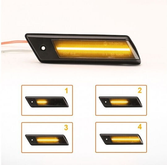 Lumini LED Flash Fumuriu Dinamic BMW Seria 3 5 6 7 63131378010
