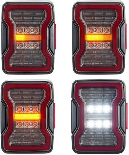 Σετ Πίσω Φώτων Led Σκούρων Jeep Wrangler 55077891ac