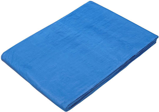vidaXL Waterproof Tarpaulin 90g/m² 12x8m Light Type Blue