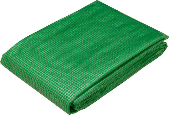 vidaXL Runder Wasserdichter Planen 260gr/m² mit Durchmesser 4m Hohe Beanspruchung Grüner