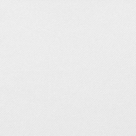vidaXL Dreieck Sonnensegel Weiß Mit Hoop & mit PU-Beschichtung 4m hergestellt aus Oxford-Gewebe