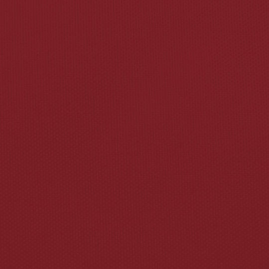 vidaXL Dreieck Sonnensegel Rot mit PU-Beschichtung 5x5m hergestellt aus Oxford-Gewebe