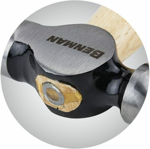 Benman Hammer 910gr mit Holzgriff Ballas 77425