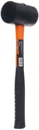 Kraft & Dele Ciocan Moale - Ciocan cu Două Fețe cu Mâner Fiberglass Mattel 350gr cu Mâner de Fiberglass KD902