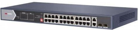 Hikvision DS-3E0528HP-E Switch Συστημάτων CCTV
