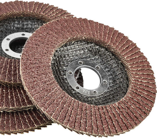 Kraft & Dele Disc de șlefuire P40 pentru șlefuire Μetal, de lemn și Materiale de construcție 115mm 10buc