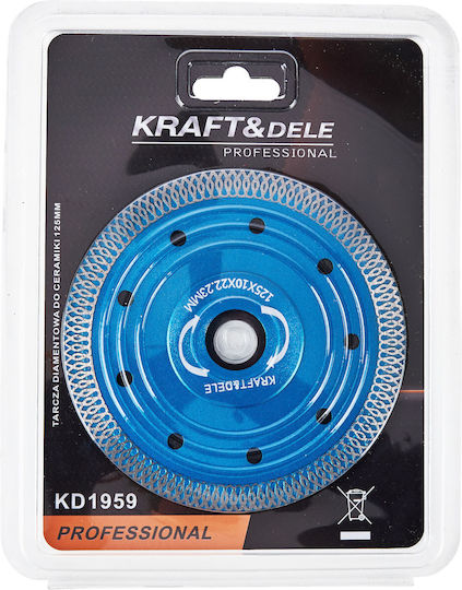 Diamond Disc Tiles Ceramics 125mm Kd1959 Kraft&dele