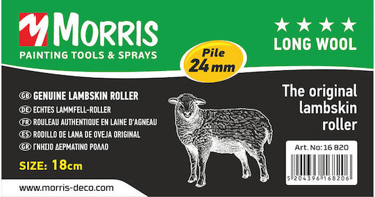 Morris Ersatzrolle Malerei 18cm Long Wool