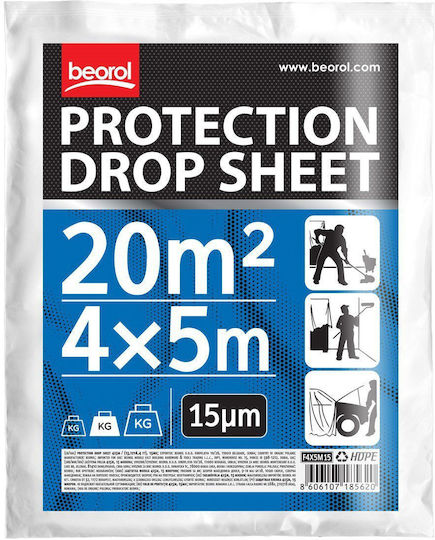 Beorol Νάυλον Βαφής 15 microns για 20m² Drop Sheet